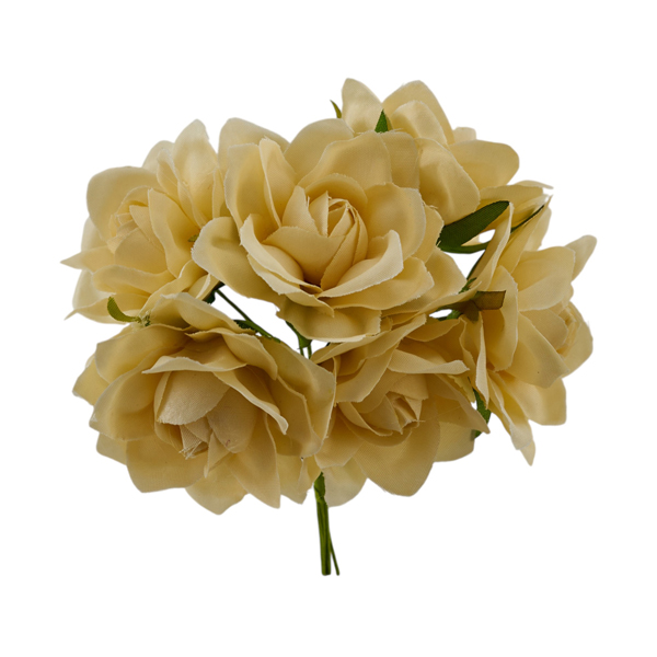 Rosellina Bianca artificiale per bomboniere matrimonio e occasioni eleganti