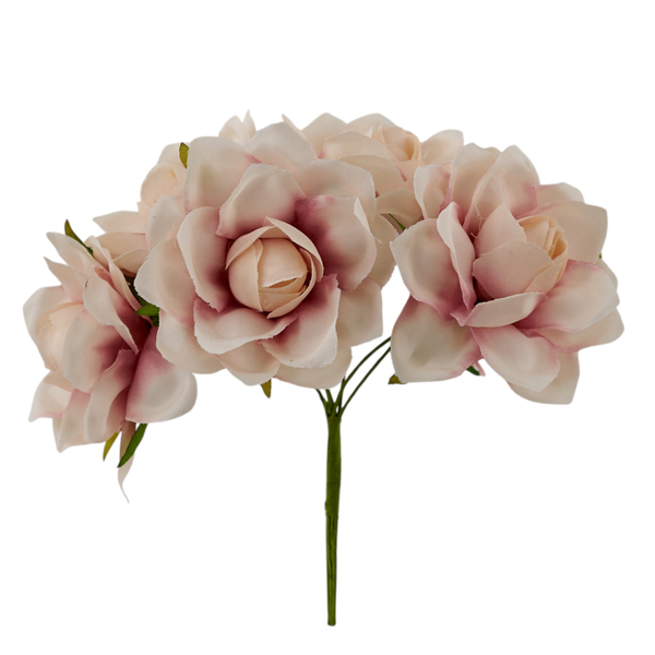 Rosellina Bianca artificiale per bomboniere matrimonio e occasioni eleganti