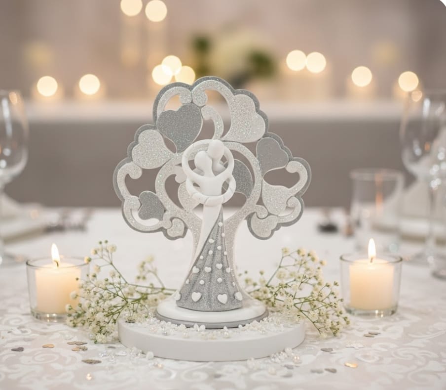 bomboniera matrimonio albero della vita coppia sposi simbolo unione familiare economica 4,20 €