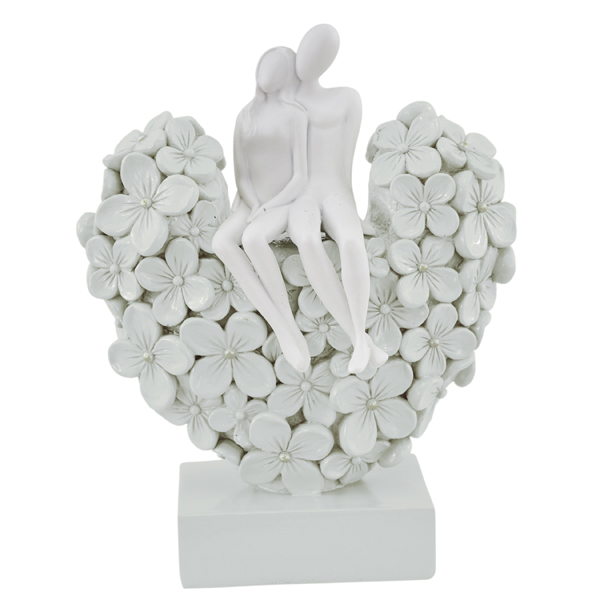 bomboniera matrimonio Catania profumatore coppia seduta bianco floreale romantica originale 13,40 €