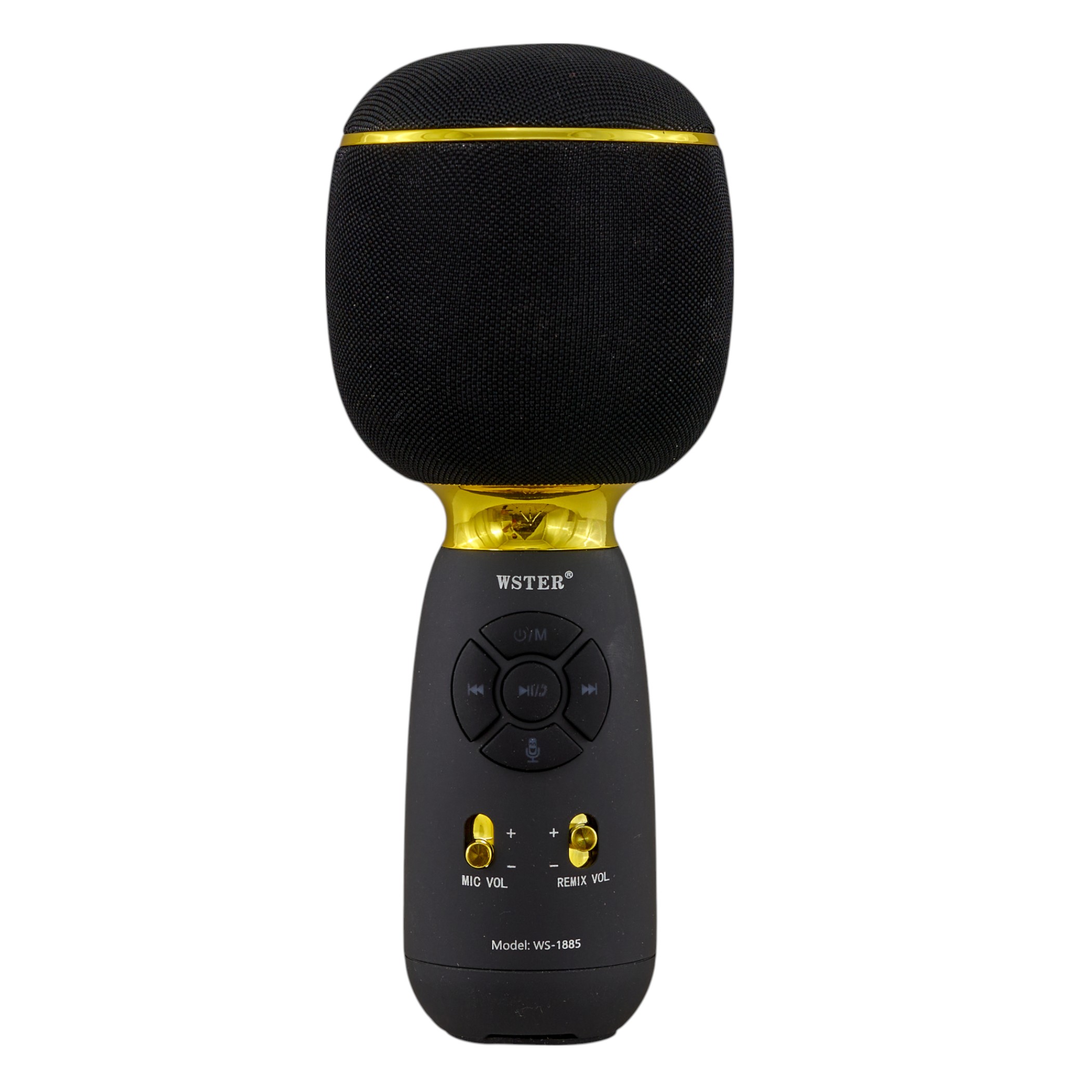 Bomboniera Microfono Cassa Bluetooth Nero in materiale di qualità per eventi, codice 1394059. Design elegante nero, ideale per karaoke e riproduzione musicale.