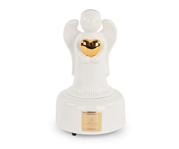 bomboniera comunione Roma carillon angelo plissé bianco melodia delicata 18,40 €