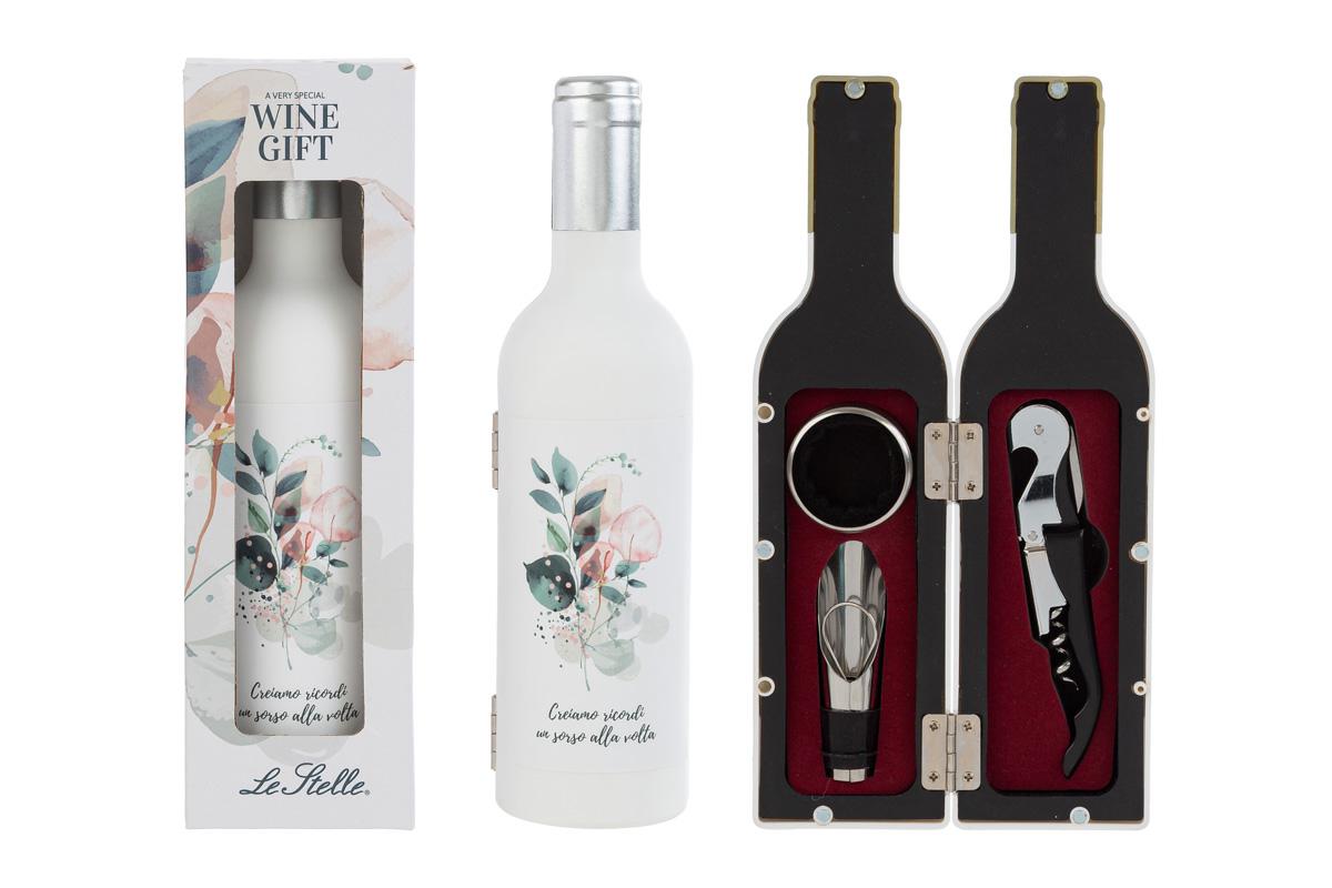 bomboniera matrimonio Modena set accessori vino bottiglia sorsi amore romantico utile 13,00 €