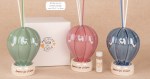 Diffusore Mongolfiera Balloon in Ceramica 11cm - Bomboniera con Box Diffusore di fragranze a forma di mongolfiera in ceramica vari colori con scatola.