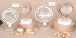 07A239 07A240 - DEDALO MAPPAMONDO H.11 2 ASS. Mappamondi in ceramica 07A239–07A240 (h.10 e h.11, set di 2) per bomboniere Novità 2026, design viaggio per battesimo e comunione, da Bomboniere & Company S.r.l Siracusa.