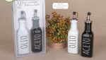 Chef Set Olio/Aceto 08A258 in ceramica h.19 cm c/box per bomboniere Novità 2026, design funzionale per regali culinari e eventi casa, da Bomboniere & Company S.r.l Siracusa.