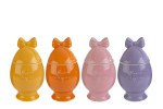 12032 SCATOLA CERAMICA PASQUA 4COL.ASS. 12x12xh.21CM 12032-16