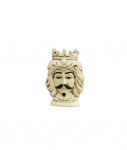 Bomboniera Magnete Testa di Moro Antique Uomo 1240013 – Ideale per Matrimonio, Laurea e 18esimo in Stile Siciliano Magnete per bomboniera raffigurante una Testa di Moro maschile con corona in stile antique bianco e nero