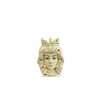 Bomboniera Magnete Testa di Moro Antique Donna 1240014 – Ideale per Matrimonio, Laurea e 18esimo in Stile Siciliano Magnete per bomboniera raffigurante una Testa di Moro femminile con corona in stile antique bianco e nero.