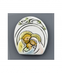 1240321 Bomboniera magnete Arco Sacra Famiglia h.5,5cm - simbolo religioso di fede e unione per eventi e regali speciali