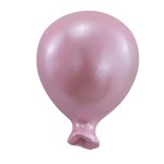 1240469 - Palloncino Pearl Rosa con Calamita in Resina Palloncino Pearl Rosa con calamita in resina per bomboniere nascita e battesimo bimba