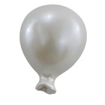 1240471 - Palloncino Pearl Bianco con Calamita in Resina Palloncino Pearl Bianco con calamita in resina per bomboniere matrimonio e occasioni eleganti