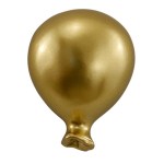 1240472 - Palloncino Pearl Oro con Calamita in Resina Palloncino Pearl Oro con calamita in resina per bomboniere matrimonio e occasioni eleganti