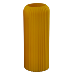 1352023 - 1352037 - 1352048 - 1352057 Bomboniera Matt Vaso Cilindro Giallo Grande 10x10x25 cm in materiale di qualità per eventi, codice 1352023. Disponibile in giallo opaco.