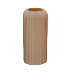 1352035 - Matt Vaso Cilindro Tortora Piccolo cm. 8,7x8,7x20 Matt Vaso Cilindro Tortora Piccolo 8,7x8,7x20 cm per fioristi e confezionamento bomboniere