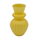 1352076 - Vaso Giallo Collo Anello – Misure 11×11×18 cm – 2027 Vaso giallo collo anello