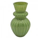1352077 - Vaso Verde Collo Anello – Misure 11×11×18 cm – 2027 Vaso verde collo anello