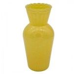 1352088 - Vaso Giallo Bombato – Misure 7,4×7,4×15,3 cm – 2027 Vaso giallo bombato