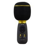 1394059/60/61/62 Bomboniera Microfono Cassa Bluetooth Nero in materiale di qualità per eventi, codice 1394059. Design elegante nero, ideale per karaoke e riproduzione musicale.