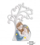 18462 - GRUPPO NATIVITA'/ALBERO STIL. 17.5 CM. PORCEL. LUCE 18461---184626