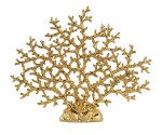 200354 Decorazione a forma di corallo color oro, 430x350 mm. Bomboniera per matrimonio, anniversario, eventi speciali (cod. 200354).