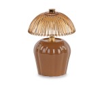200544 Lampada bomboniera in vetro color ocra, H.145 mm, con scatola regalo inclusa. Ideale per matrimonio, anniversario (cod. 200544).Lampada bomboniera in vetro color ocra, H.145 mm, con scatola regalo inclusa. Ideale per matrimonio, anniversario (cod. 200544