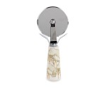 Tagliapizza Design Albero della Vita con Scatola – Bomboniera Matrimonio Rotella tagliapizza con impugnatura decorata albero della vita e lama in acciaio.