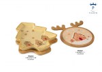 22031 - Sottopentola Corna Renna Casa Marz. – 24,5 cm Porc. Legno C.Box Sottopentola Corna Renna Casa Marz. 24,5 cm porcellana legno