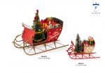 22071 - Slitta con Pacchi e Albero Natale – 17 cm Metallo Plastica Slitta con pacchi e albero Natale 17 cm metallo plastica