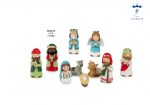 22179 - Set Presepe Spir. 5,8 cm – 10 Soggetti Resina Set presepe spirale 5,8 cm 10 soggetti resina