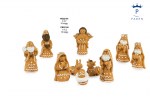 22184 - Set Presepe Marzapane Spirale – 10 Soggetti Resina Set presepe marzapane spirale 5,7 cm e 7,2 cm 10 soggetti resina