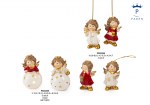 22268 - Angelo Spir. & Angelo Spir. su Sfera – Porcellana AP / Luce G.Box Angelo spirale 8,8 cm e angelo spirale su sfera 10,3 cm porcellana luce