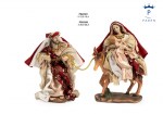 22281 - Set Fuga in Egitto – 15,4 cm / 23,3 cm – 2 pz Resina Stoffa Set Fuga in Egitto 15,4 cm e 23,3 cm resina stoffa
