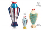 22375 - Vasetto / Vaso Pesce Tropicale – 16.2 cm / 25.5 cm / 35 cm – Ceramica – Novità 2027 Vasi pesce tropicale ceramica 16.2 25.5 35 cm