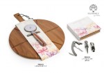 Utensili da vino e set tagliapizza tagliere