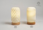 22465 - Lampada da Tavolo – 20 cm – Plastica & Legno – C.Box Lampada da tavolo plastica legno 20 cm