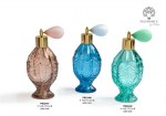 22480 - Spruzzatori per Profumo – Vetro Blu / Ambra / Verde – 17.5 cm – C.Box Spruzzatori profumo vetro blu ambra verde