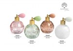 22485 - Spruzzatori per Profumo – Vetro Bianco / Ambra / Rosa / Verde – 13.3 cm – C.Box 22485
