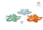 22494 - Portacandela Stella Marina – 13 cm – 3 Assortimenti – Vetro – C.Box Portacandela stella marina vetro 13 cm