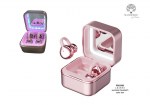 22582 - Auricolari Bluetooth – Box Specchio Trucco – 4.8 cm – Plastica – C.Box – 2027 Auricolari Bluetooth con box specchio trucco