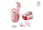 22584 - Auricolari Bluetooth – Scatola Cuore Rotante – 6.7 cm – Plastica – C.Box – 2027 Auricolari Bluetooth con scatola cuore rotante