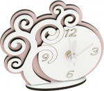 24155T-03 24155T-03 - OROLOGIO IN LEGNO 13X10CM DECORO TORTORA ALBERO