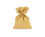229443 - Sacchetto in Raso Oro 8x10 cm per Bomboniere Matrimonio, Nozze d'Oro, Comunione, Cresima e Natale Sacchetto in raso oro 8x10 cm per bomboniere matrimonio, anniversari e comunione 229443