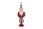 39070 - Babbo Natale in Resina con LED – Decorazione Natalizia Luminosa 12×12×41 cm Babbo Natale in resina con luci LED, dimensioni 12x12x41 cm, decorazione natalizia luminosa scenografica