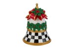 39072 - Campana di Natale in Resina con LED – Decorazione Natalizia Luminosa diam. 16×20 cm Campana di Natale in resina con luci LED, diametro 16 cm altezza 20 cm, decorazione natalizia luminosa classica