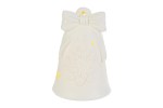 39094 - Appendino Campana Porcellana Bianca LED diam.11×H16 cm Appendino campana porcellana bianca LED 11×16 cm