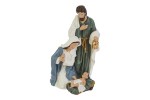 39100 - Sacra Famiglia in Resina 10,5×11×H20 cm Sacra Famiglia in resina 10,5×11×20 cm