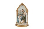 Sacra Famiglia in resina 17,5×13×30 cm
