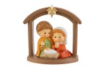 39156 - Sacra Famiglia Bimbi in Resina 9×5×H9 cm Sacra Famiglia Bimbi in resina 9×5×9 cm