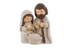 39160 - Sacra Famiglia in Resina 6,5×4×H6,5 cm Sacra Famiglia in resina 6,5×4×6,5 cm